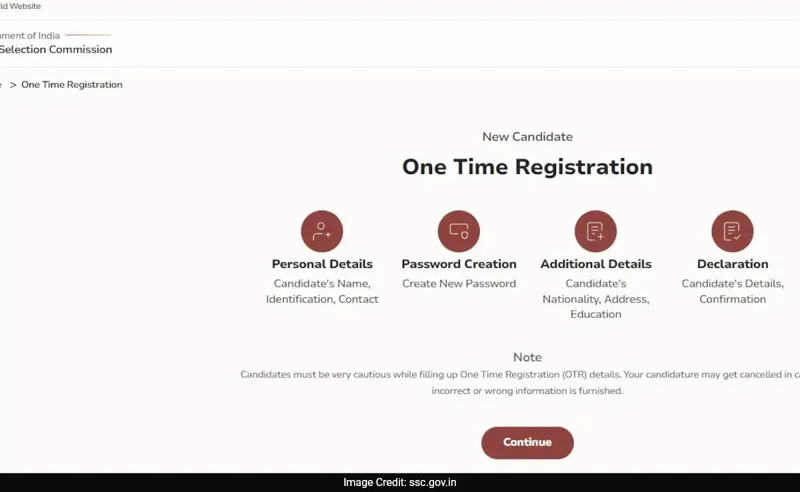 SSC Exams ke Liye OTR Registration Shuru! Abhi Karo Apply!
