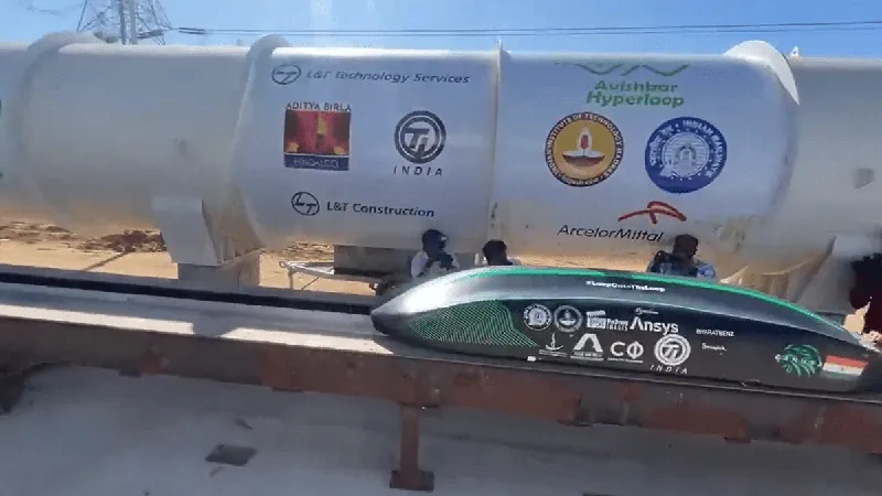 Hyperloop Aa Gaya India! Superfast Travel?