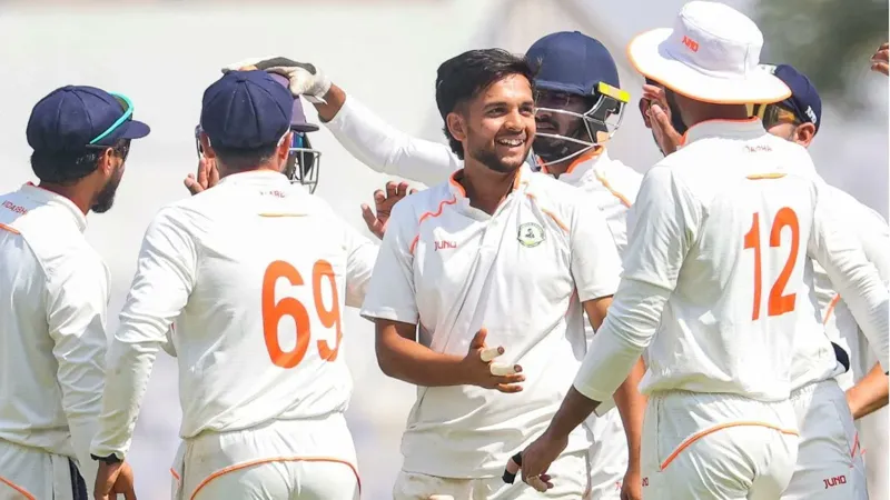 Dubey ne record toda, Vidarbha ko badhat dilayi
