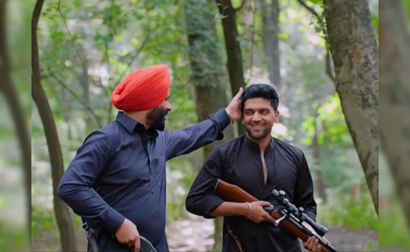 Guru Randhawa in action avatar in ‘Shaunki Sardar’