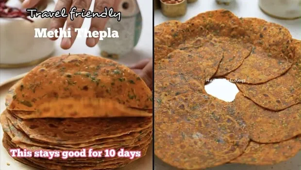 Methi Thepla: Travel Buddy
