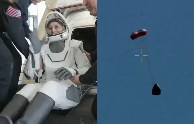 Sunita Williams ki space se dhamakedaar wapsi!