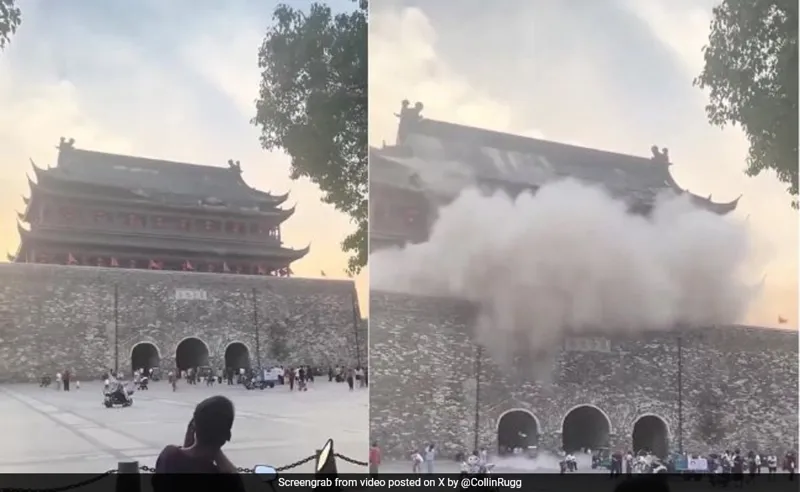 650 Saal Purana Tower Gira! China Mein Dhamaal!