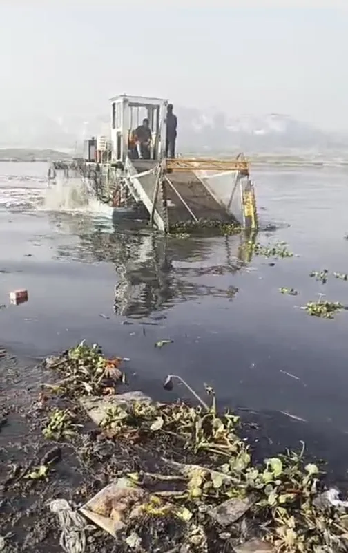 Yamuna Cleanup Begins After LG’s Directive