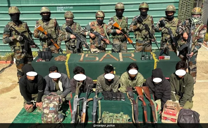 11 Militants Arrested in Manipur