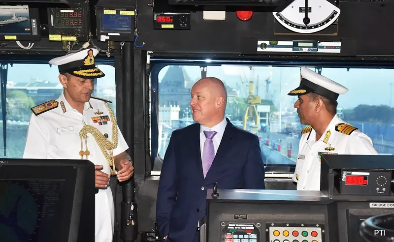 NZ PM ne dekha INS Surat, naval dosti strong