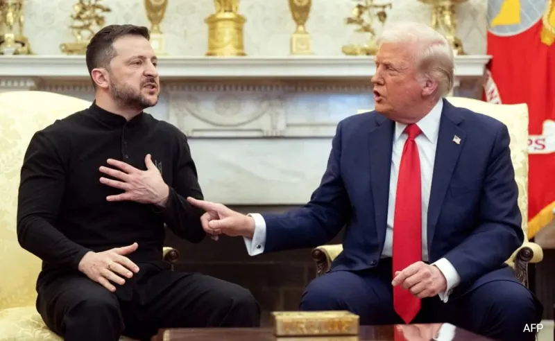 Trump aur Zelensky ke beech hui Takrar