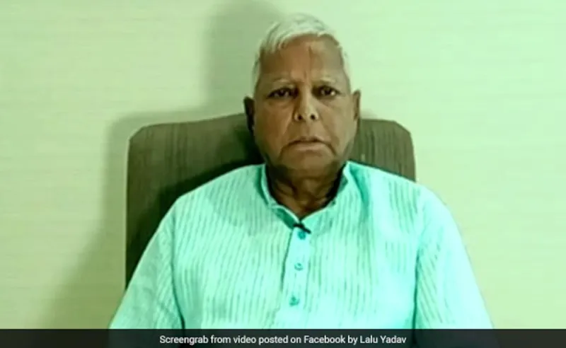 Lalu’s Kin Alleges Kidnapping Links