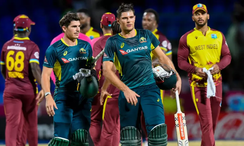 Australia ne West Indies ko T20 mein Dhoya! Series 8-0 se Jeeti