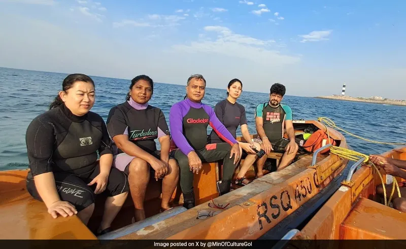 Underwater Explorations Begin Near Dwarka Coast