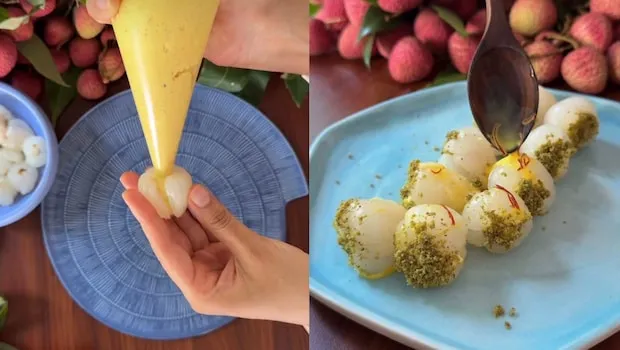 Mango-Litchi Dessert: Yummy Summer Treat!