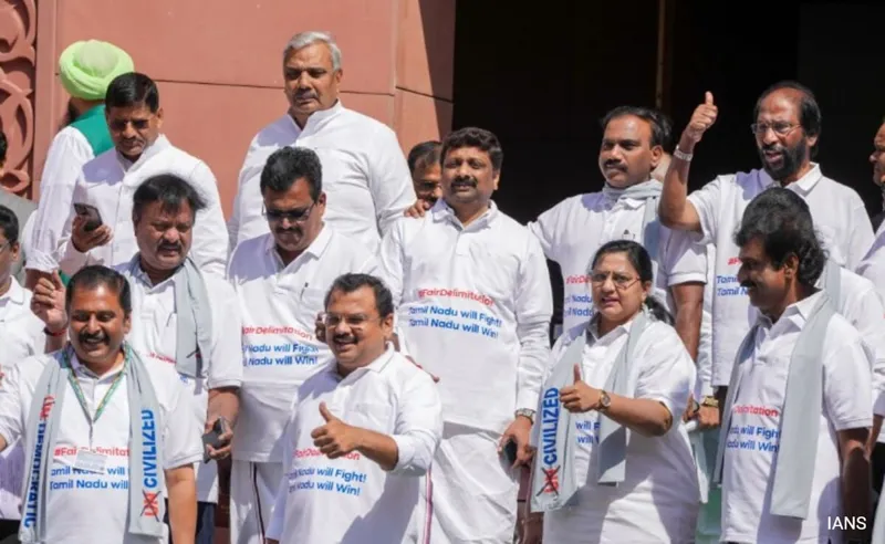 Sansad mein hungama: DMK ka delimitation protest
