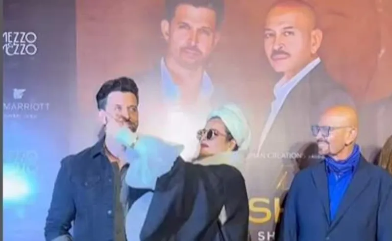 Roshans’ Success Bash: Rekha, Hrithik’s Jadoo Moment