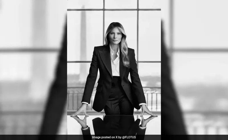 Melania Trump’s New Portrait Unveiled Amidst Trump’s FEMA Criticism