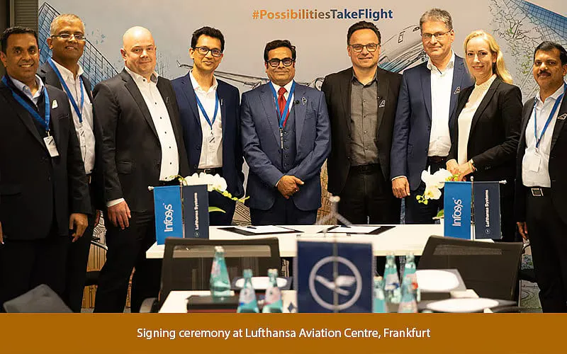 Infosys & Lufthansa Soar with AI in Aviation