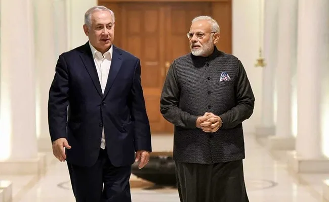 Modiji ne diya Israel ka saath